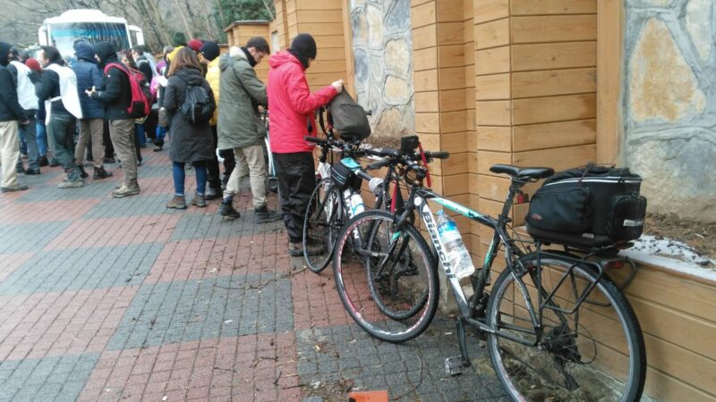 “Ormana Demir Yolu Yapılamaz”ı Haykırdık, Belgrad Ormanına Pedalladık!
