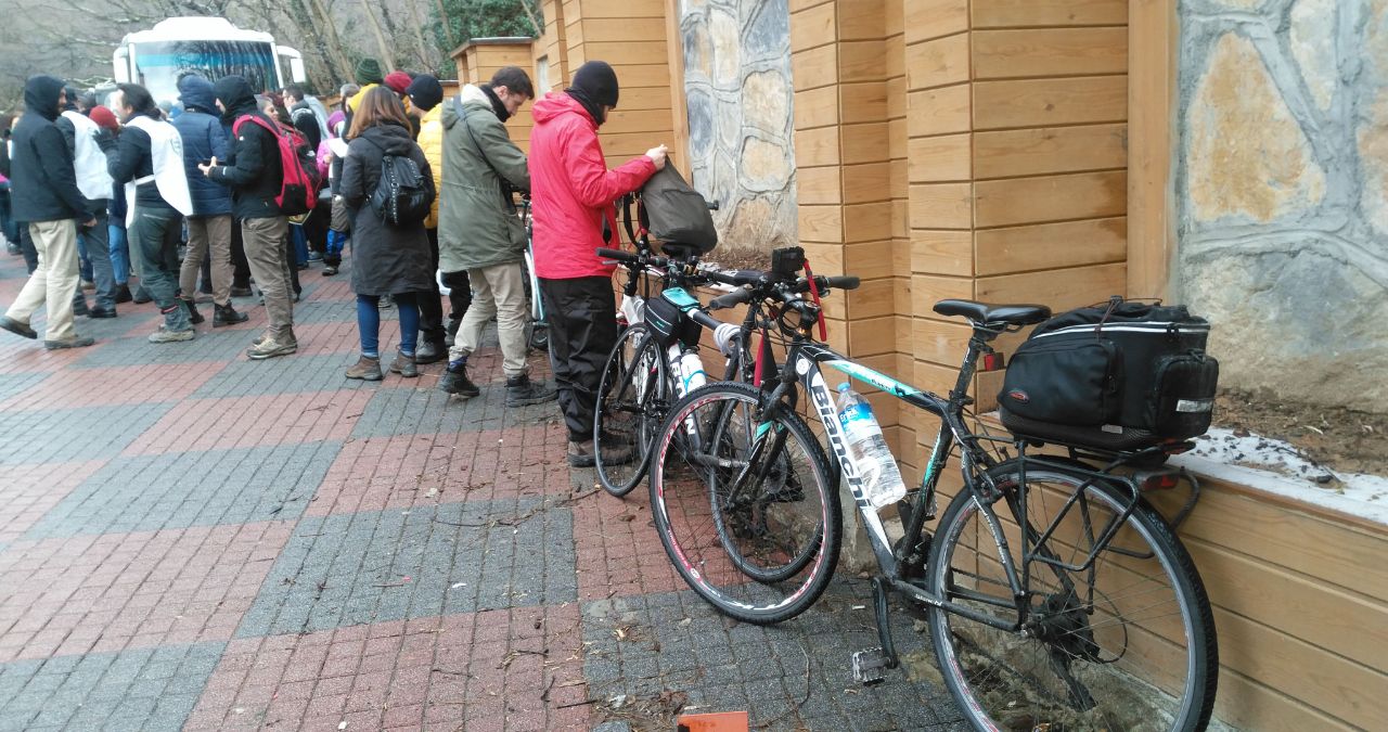 “Ormana Demir Yolu Yapılamaz”ı Haykırdık, Belgrad Ormanına Pedalladık!